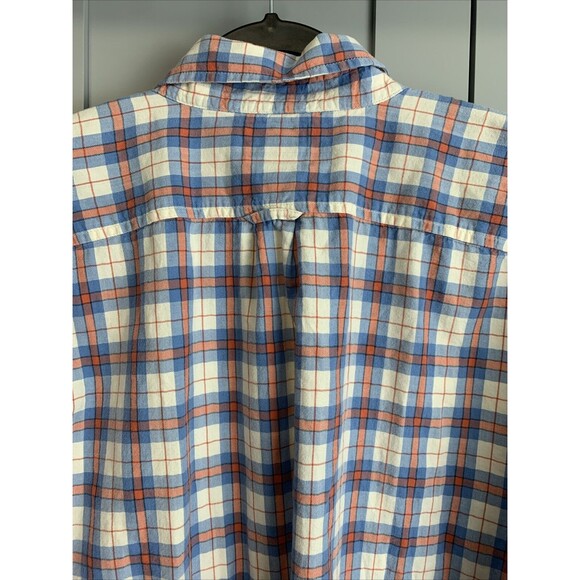 L.L. Bean Slightly Fitted Shirt Mens XL Tall Plaid Flannel Western‎ Core Cowboy - Picture 6 of 6